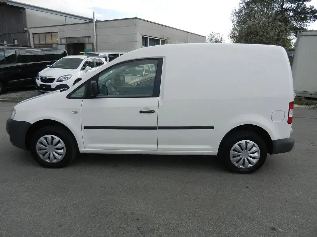Gebraucht VW Caddy 105 PS (77 kW) 2009 Weiß Van / Kleinbus