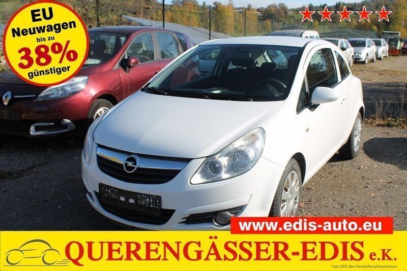 Arctic weiß/weiß Gebraucht 2009 Opel Corsa Edition Kleinwagen | 900 € (Superpreis) - Bild 1/4