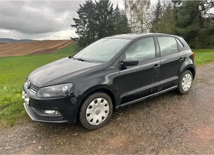 Gebraucht VW Polo 60 PS (44 kW) 2014 Schwarz Kleinwagen