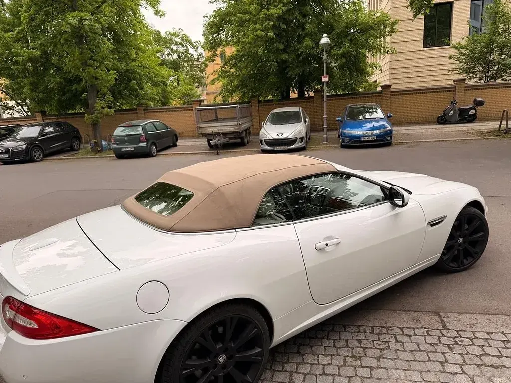 Gebraucht Jaguar XK Portfolio 385 PS (283 kW) 2014 Weiß Cabrio