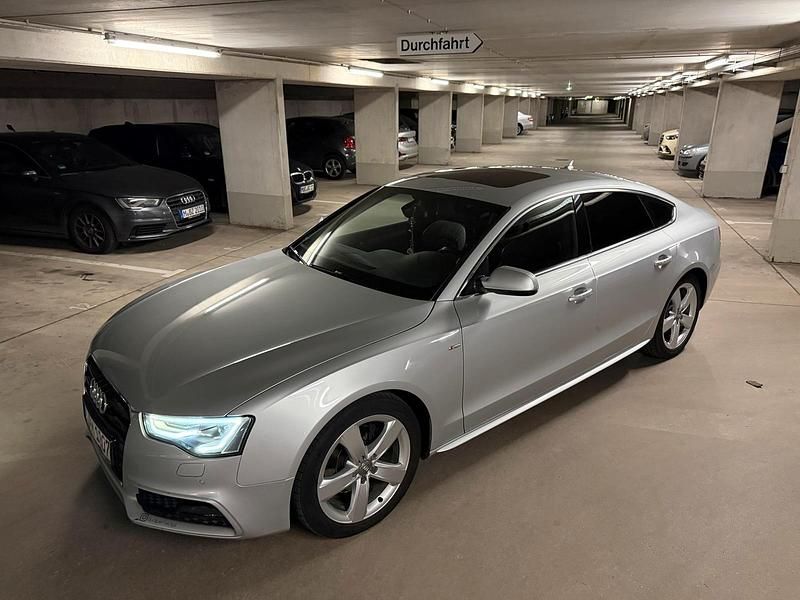 Gebraucht Audi A5 Sportback S-Line 177 PS (130 kW) 2012 Silber Kleinwagen