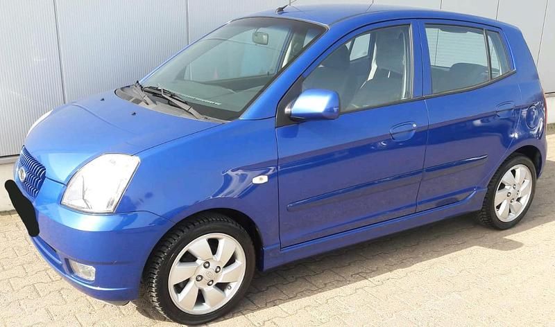 Gebraucht Kia Picanto 65 PS (47 kW) 2006 Blau Kleinwagen
