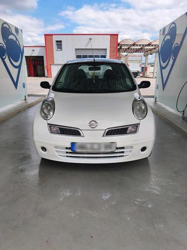 Weiß Gebraucht 2009 Nissan Micra Kleinwagen | 500 € (Superpreis) - Bild 1/4