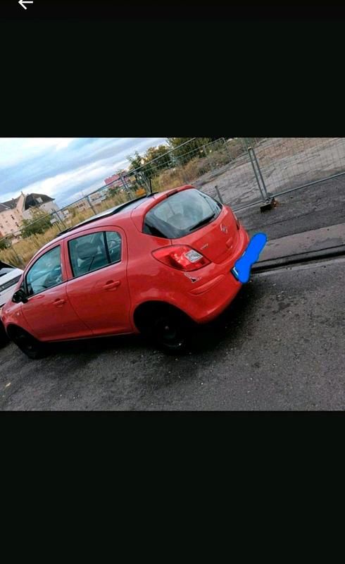 Gebraucht Opel Corsa 90 PS (66 kW) 2009 Rot Kleinwagen