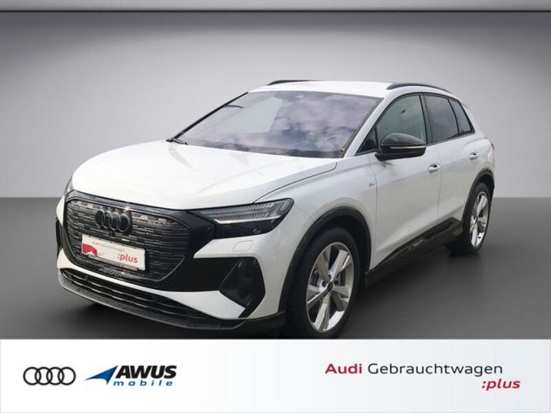 Weiss / gletscherweiss (metallic) Gebraucht 2024 Audi e-tron SUV | 52.890 € (Teuer) - Bild 1/4