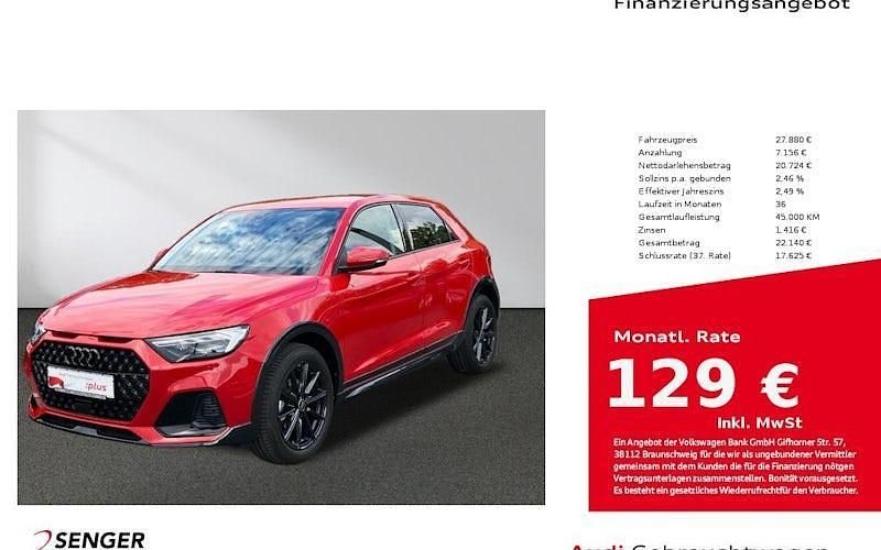 Rot Gebraucht 2024 Audi A1 Sport Kleinwagen | 27.880 € (Fairer Preis) - Bild 1/4