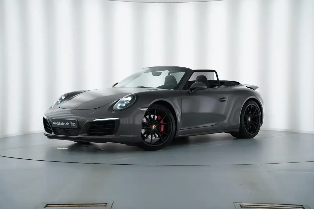 Gebraucht Porsche 991 420 PS (308 kW) 2016 Achatgraumetallic Cabrio