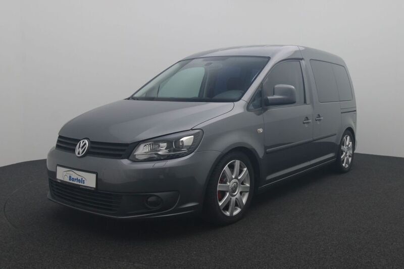 Grau Gebraucht 2014 VW Caddy Trendline Van / Kleinbus | 16.990 € (Teuer) - Bild 1/4
