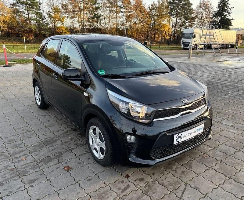 Gebraucht Kia Picanto Edition 7 67 PS (49 kW) 2018 Schwarz Kleinwagen