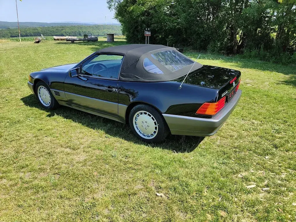 Gebraucht Mercedes SL500 326 PS (239 kW) 1991 Schwarz Cabrio