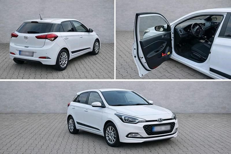 Gebraucht Hyundai i20 84 PS (61 kW) 2017 Weiß Kleinwagen