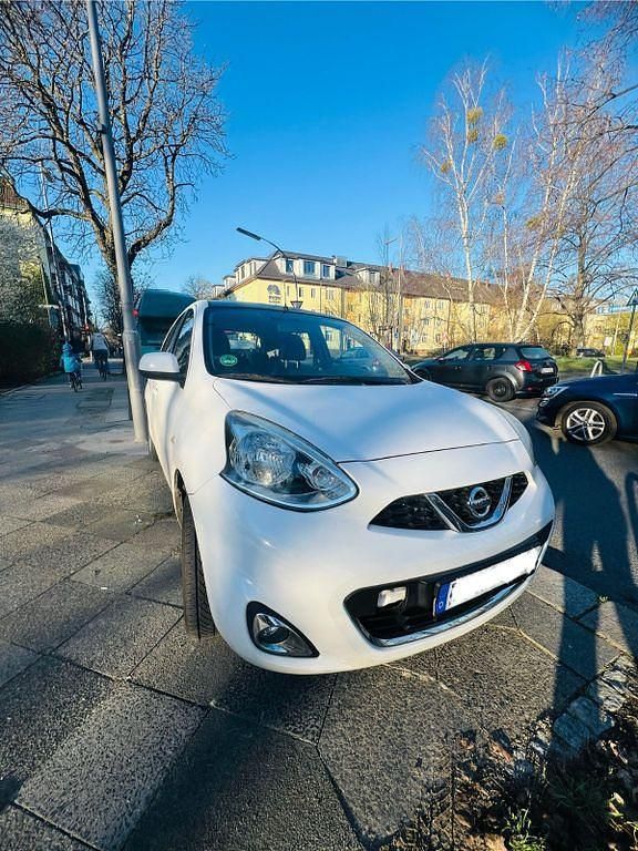 Weiß Gebraucht 2015 Nissan Micra Limousine | 6.990 € (Etwas zu teuer) - Bild 1/4