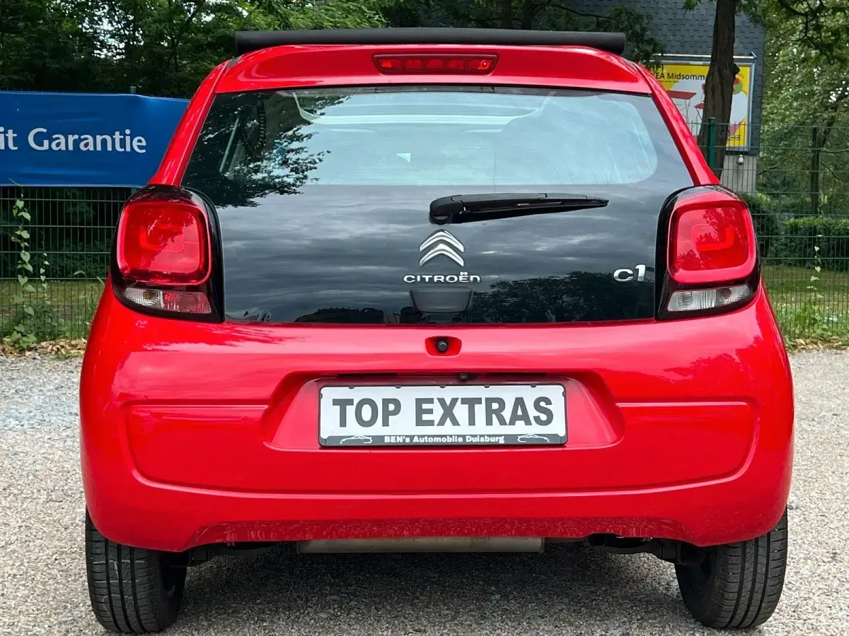 Gebraucht Citroën C1 PureTech 82 PS (60 kW) 2015 Rot Kleinwagen