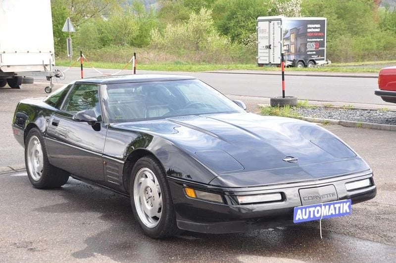Schwarz Gebraucht 1992 Chevrolet Corvette C4 LT Coupé | 18.500 € - Bild 1/4