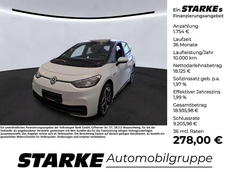 Gebraucht VW ID.3 Pro 150 kW (204 PS) 2021 Mondsteingrau Kleinwagen