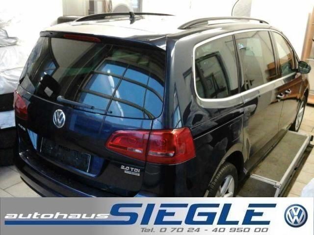 Gebraucht VW Sharan Match 140 PS (102 kW) 2012 Blau metallic Van / Kleinbus