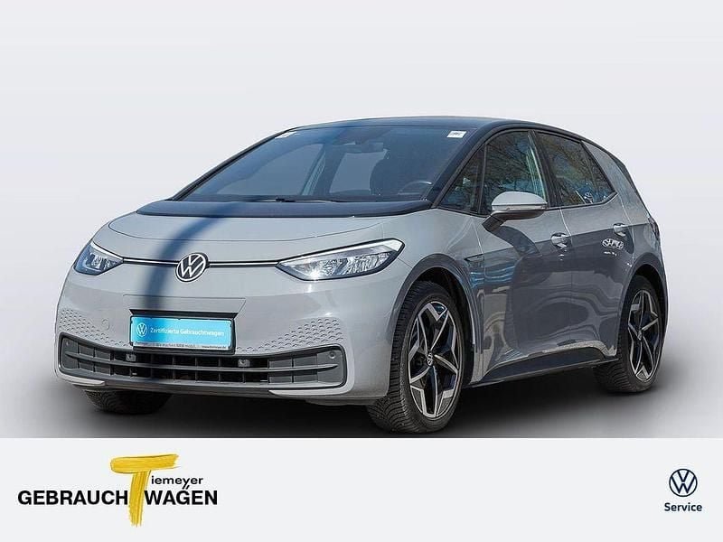 Grau Gebraucht 2020 VW ID.3 Pro Performance Kleinwagen | 15.380 € (Superpreis) - Bild 1/4