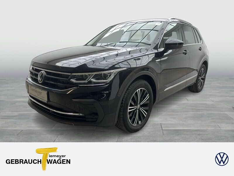 Schwarz Gebraucht 2021 VW Tiguan Life SUV | 23.740 € (Fairer Preis) - Bild 1/4