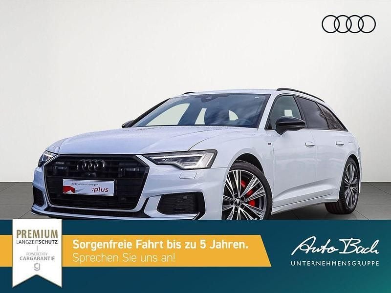 Gebraucht Audi A6 S-Line 367 PS (269 kW) 2023 Gletscherweiß metallic Kombi