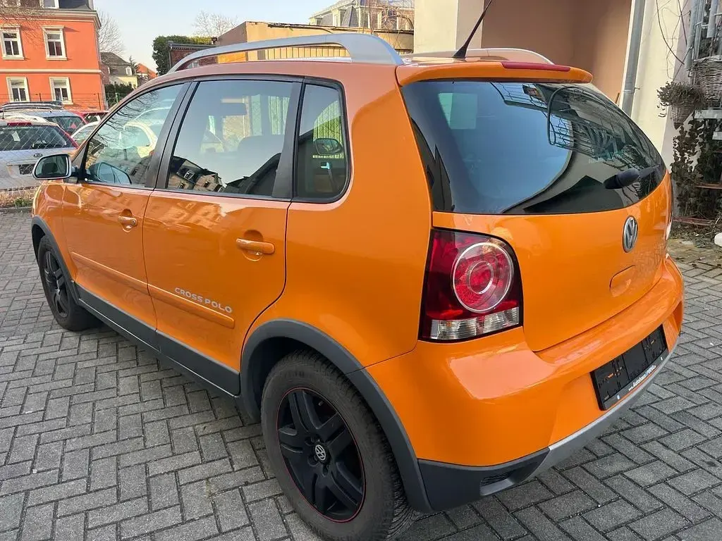 Gebraucht VW Polo Cross 69 PS (50 kW) 2009 Orange Kleinwagen