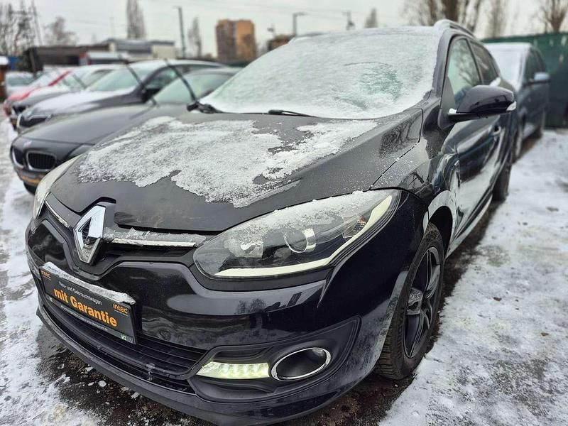 Gebraucht Renault Mégane GrandTour LIMITED 110 PS (80 kW) 2014 Sternenschwarz Kombi