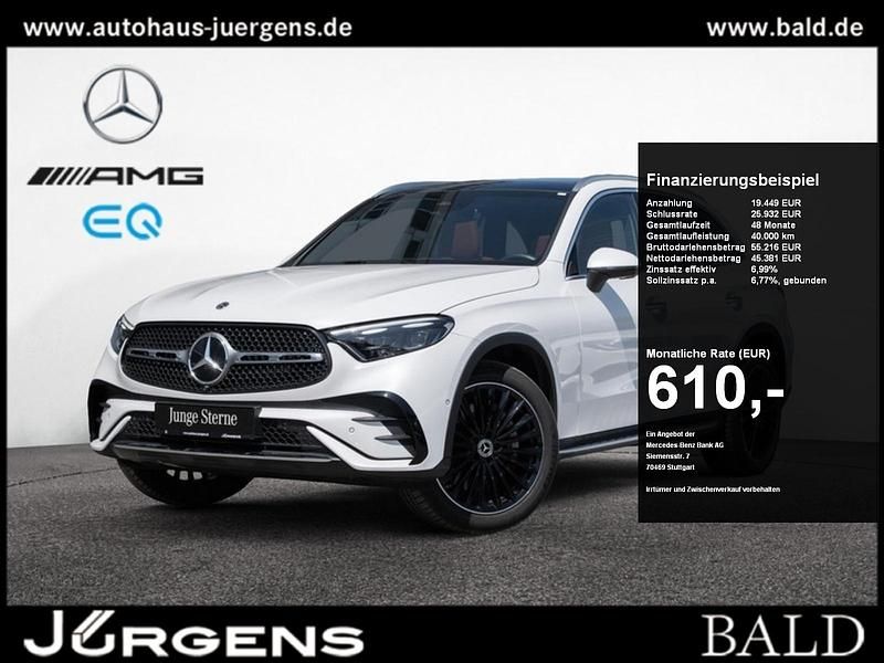 Weiss manufaktur lack manufaktur opalithweiss bright Gebraucht 2024 Mercedes GLC300 AMG SUV | 63.390 € (Etwas zu teuer) - Bild 1/4