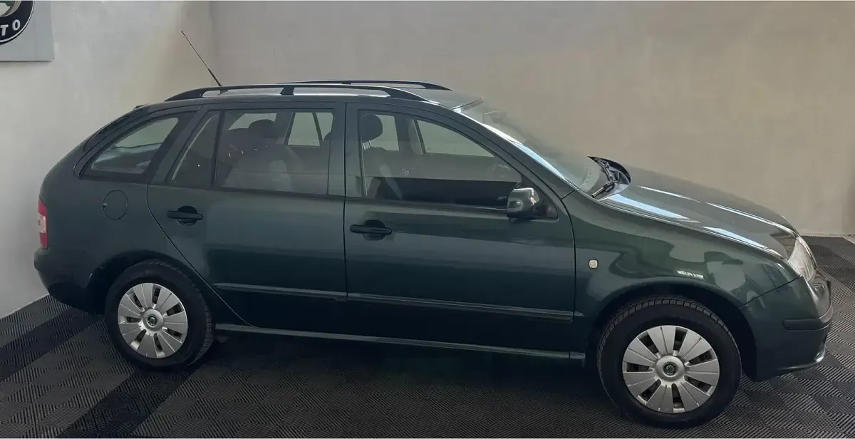 Gebraucht Skoda Fabia 80 PS (58 kW) 2007 Grün Kleinwagen