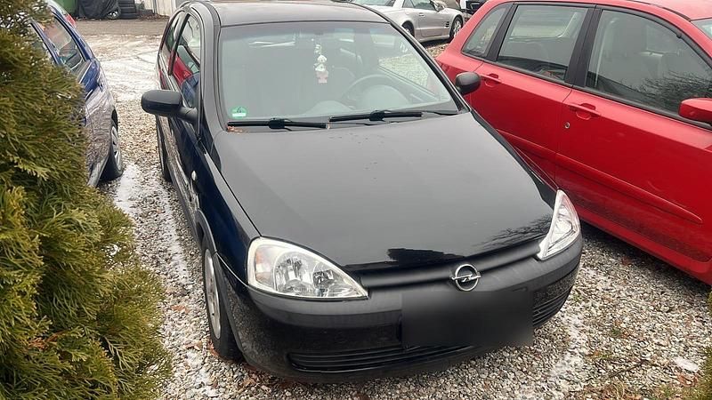 Gebraucht Opel Corsa 70 PS (51 kW) 2000 Schwarz Kleinwagen