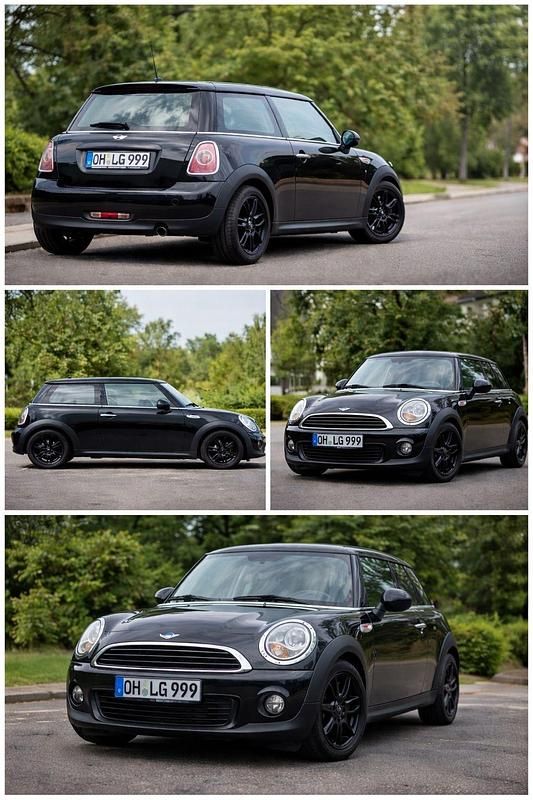 Gebraucht Mini Cooper 75 PS (55 kW) 2013 Schwarz Kleinwagen
