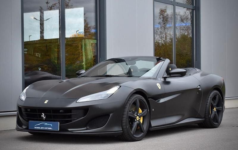 Schwarz Gebraucht 2020 Ferrari Portofino Cabrio | 199.750 € (Fairer Preis) - Bild 1/4
