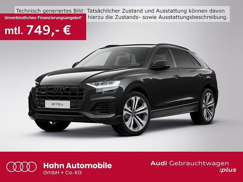 Schwarz Gebraucht 2022 Audi Q8 S-Line SUV | 64.930 € (Fairer Preis) - Bild 1/3