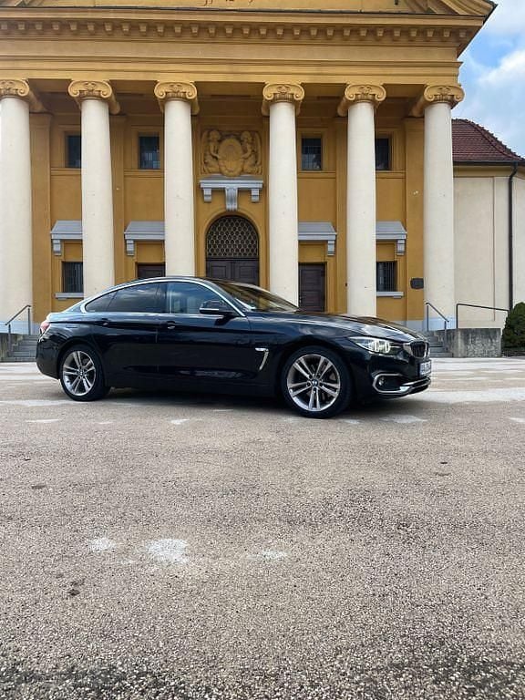 Schwarz Gebraucht 2019 BMW 430 Gran Coupé Luxury Line Coupé | 15.999 € (Superpreis) - Bild 1/4