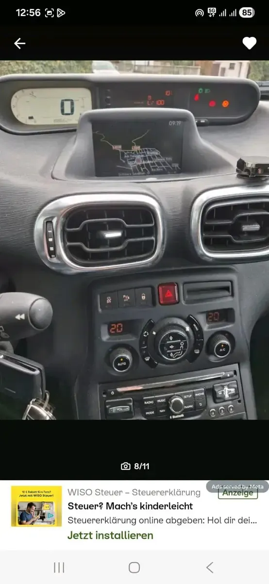 Używany Citroën C3 120 KM (88 kW) 2014 Czerwony Minivan
