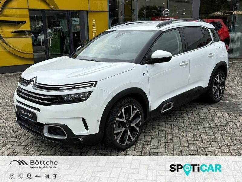 Lack weiss banquise/typ spiegel flach standard Gebraucht 2021 Citroën C5 Aircross Shine SUV | 22.780 € (Superpreis) - Bild 1/4