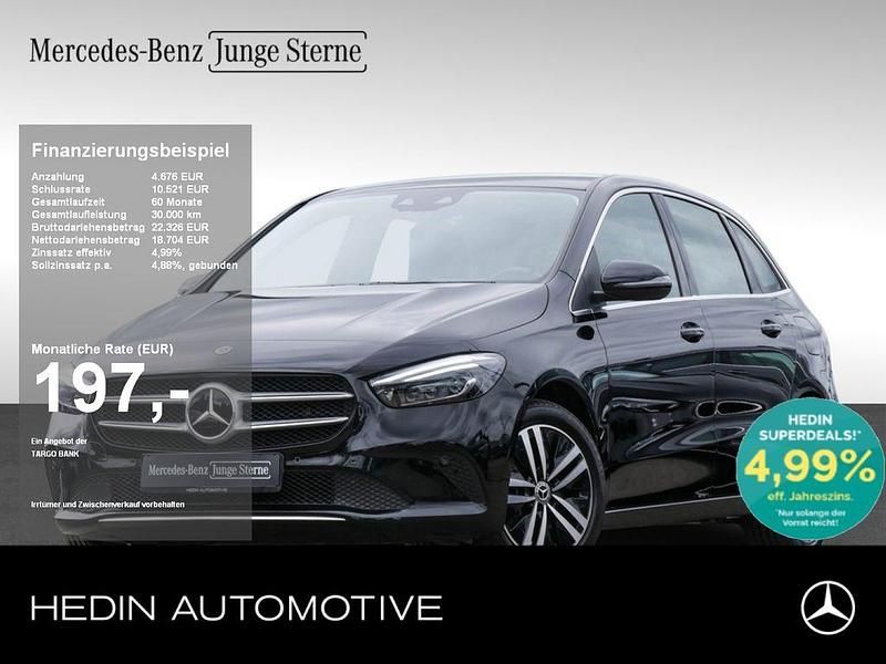 Schwarz Gebraucht 2022 Mercedes E250 Progressive Limousine | 23.380 € (Superpreis) - Bild 1/4