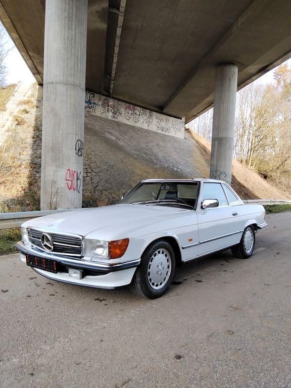 Gebraucht Mercedes SL300 188 PS (138 kW) 1988 Weiß Cabrio
