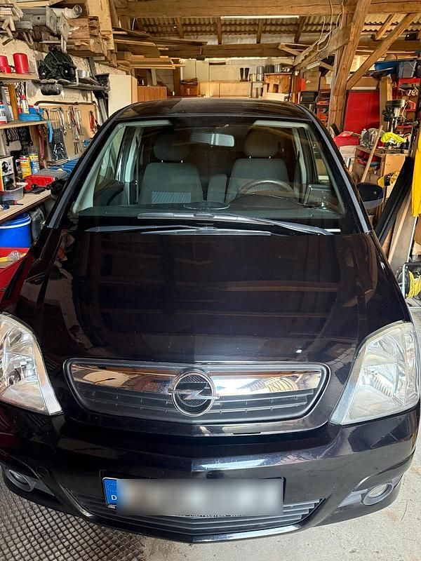 Schwarz Gebraucht 2006 Opel Meriva Van / Kleinbus | 1.500 € (Fairer Preis) - Bild 1/4