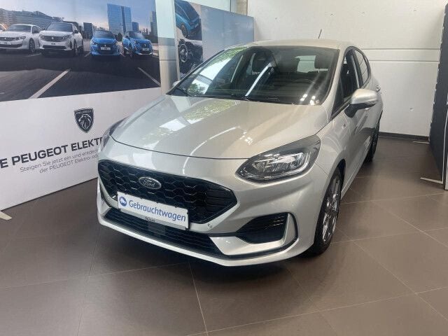 Silber Gebraucht 2022 Ford Fiesta ST-Line Kleinwagen | 14.980 € (Guter Preis) - Bild 1/4
