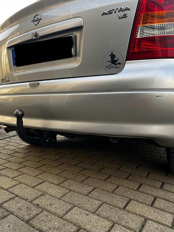 Gebraucht Opel Astra 86 PS (63 kW) 2001 Silber Kleinwagen