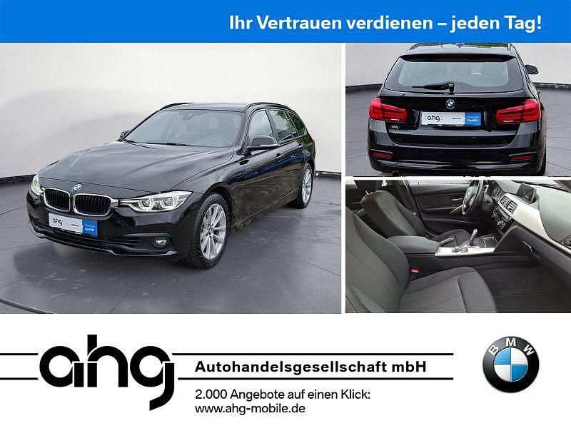 Schwarz Gebraucht 2018 BMW 318 Advantage Kombi | 18.460 € (Fairer Preis) - Bild 1/4