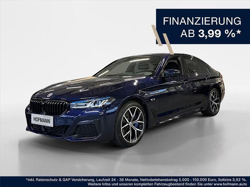 Bmw individual tansanitblau metallic Gebraucht 2022 BMW 545e M Sport Limousine | 51.890 € (Etwas zu teuer) - Bild 1/2