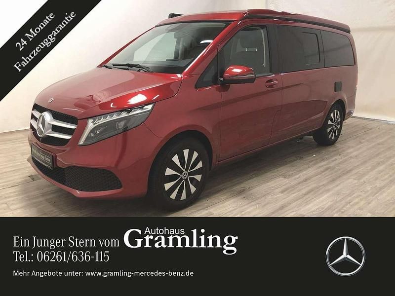 Rot Gebraucht 2024 Mercedes V300 Marco Polo Van / Kleinbus | 77.489 € (Fairer Preis) - Bild 1/4