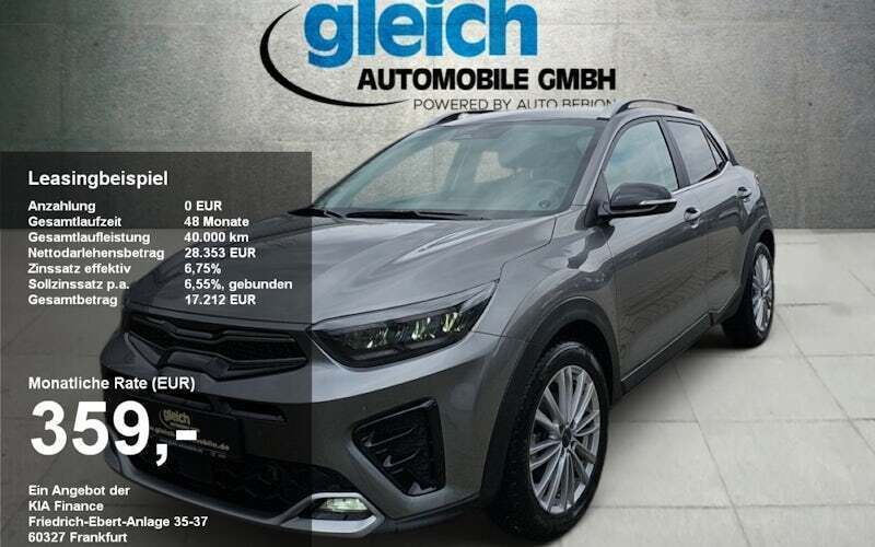Grau Gebraucht 2024 Kia Stonic GT-Line SUV | 26.490 € (Teuer) - Bild 1/4