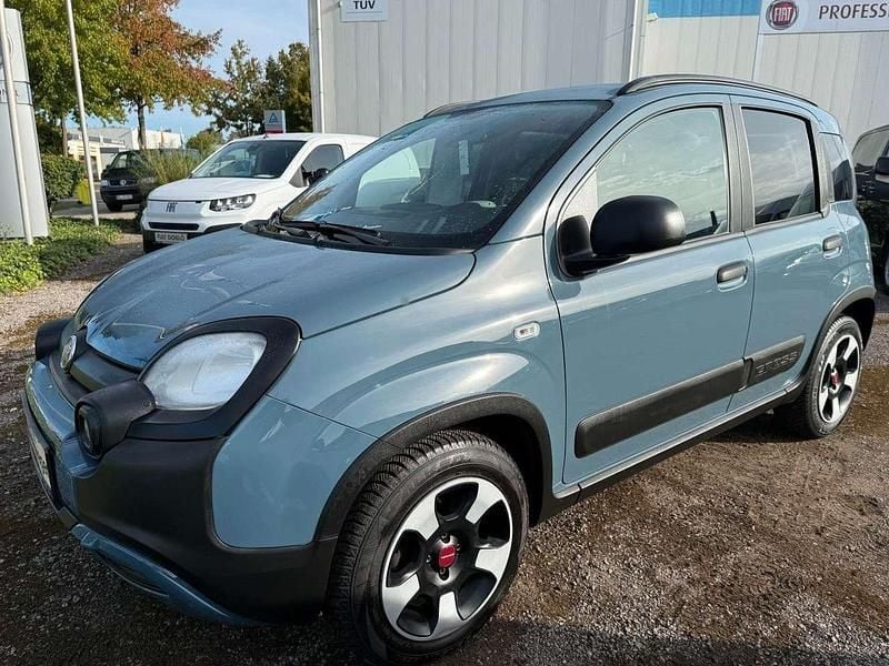 Blau Gebraucht 2021 Fiat Panda Cross Cross Kleinwagen | 10.990 € (Fairer Preis) - Bild 1/4