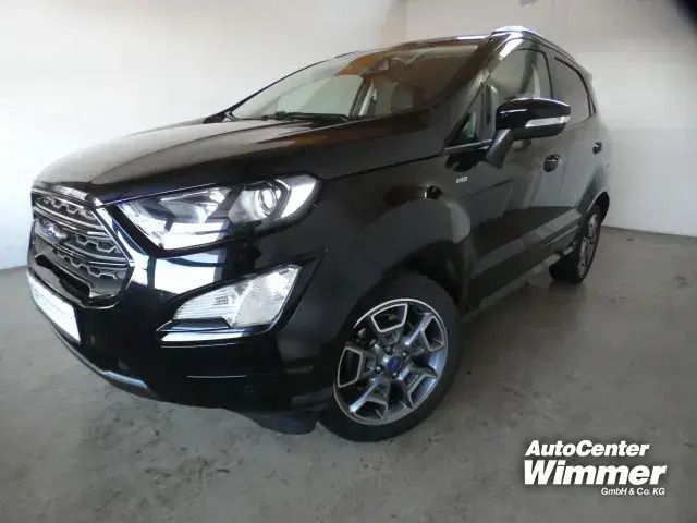 Gebraucht Ford Ecosport ST-Line 140 PS (102 kW) 2018 Iridiumschwarz (schwarz) SUV