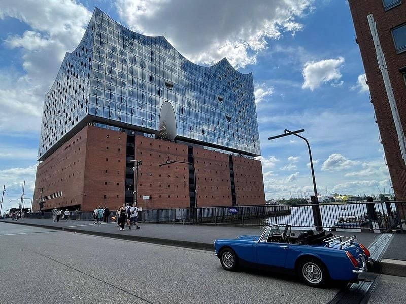 Second-hand MG Midget 60 CP (44 kW) 1973 Albastru Cabrio