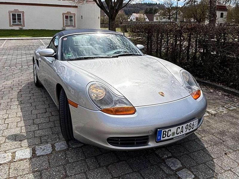 Gebraucht Porsche Boxster 220 PS (161 kW) 2002 Silber Cabrio