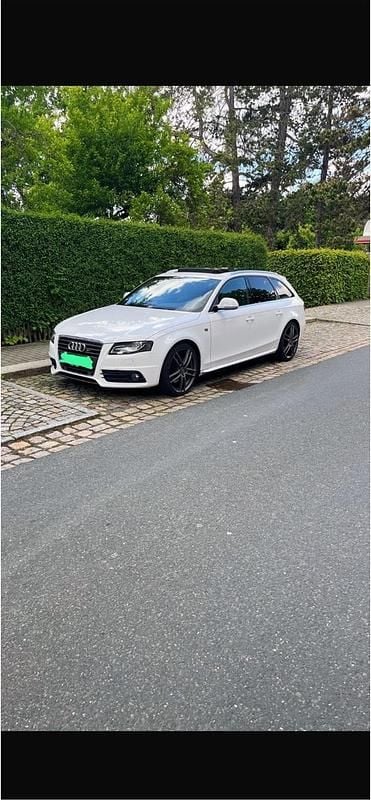 Weiß Gebraucht 2009 Audi A4 S-Line Kombi | 4.500 € (Fairer Preis) - Bild 1/4