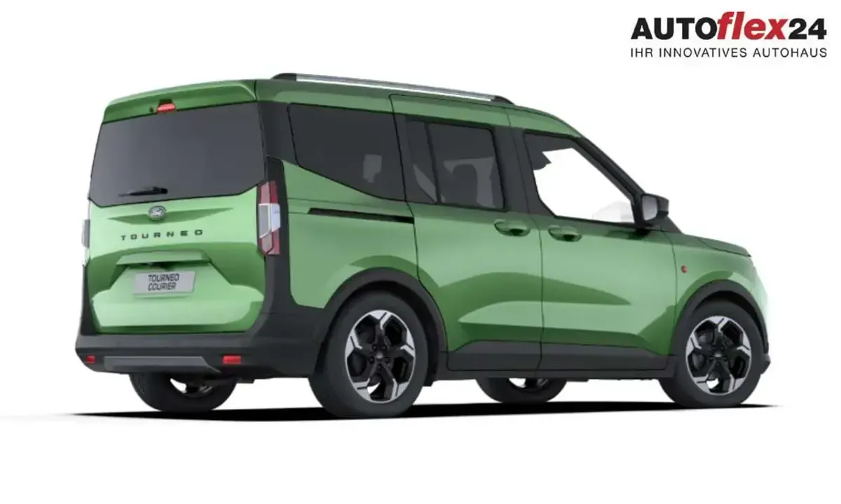 Neu Ford Tourneo Courier Active 125 PS (91 kW) 2026 Bursting green metallic Van / Kleinbus