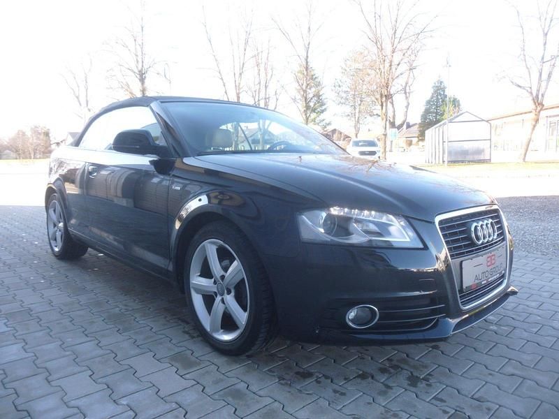 Gebraucht Audi A3 Cabriolet S-Line 160 PS (117 kW) 2010 Schwarz Cabrio
